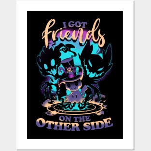 Friends on the Other Side - cute creepy voodoo Posters and Art